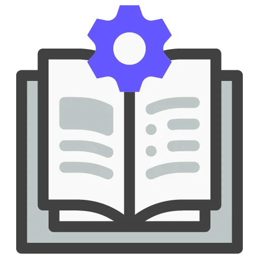 Guidebook icon representing internal threat assessment methodology